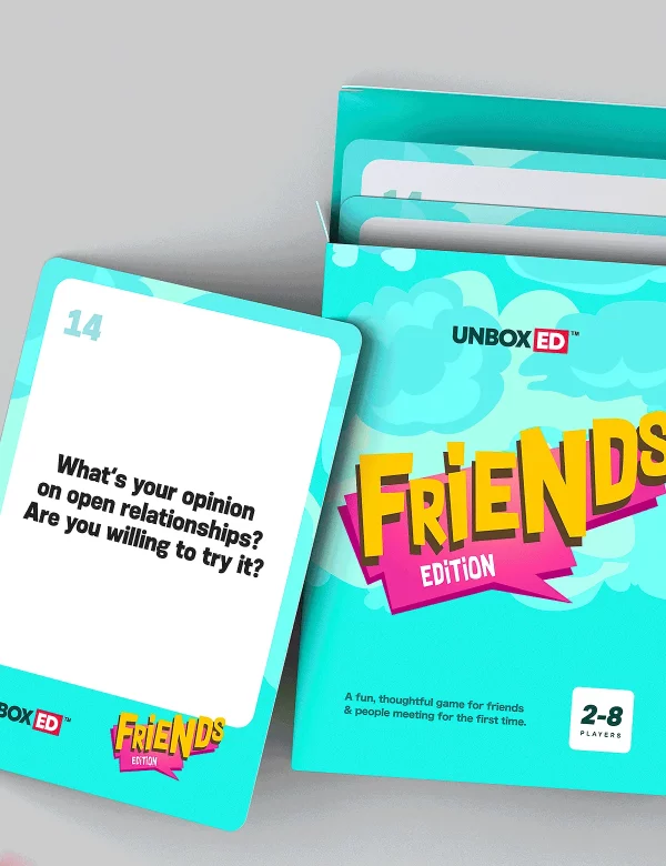 Unboxed Friends Cards Edition Game Card