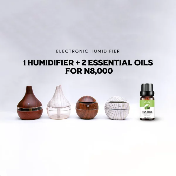 1 Humidifier 2 Essential Oils P